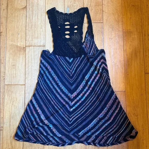 Free People Multicolor Chevron Knit Tank Top - Picture 3 of 3
